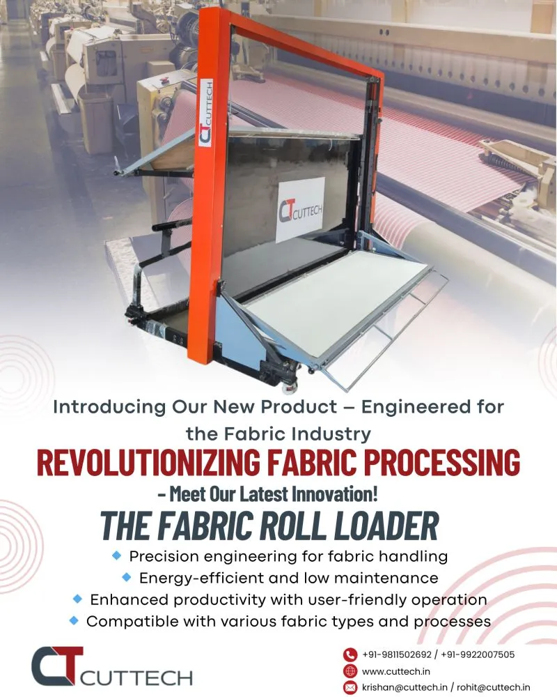 Fabric Roll Loader